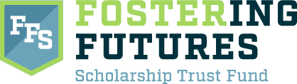 logo for fostering futures scholarship trust fund