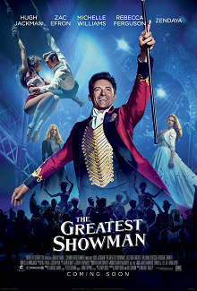 A movie poster for the greatest showman