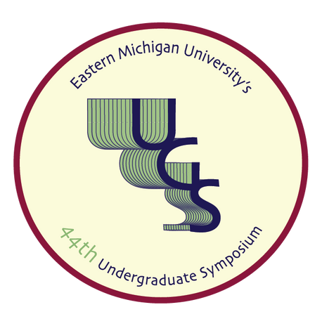 eastern michigan university's 44th annual undergraduate symposium logo