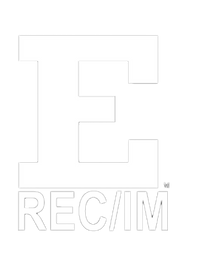 White EMU Rec/IM logo