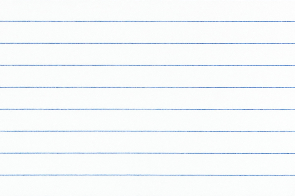 Notebook paper background. Paper lines