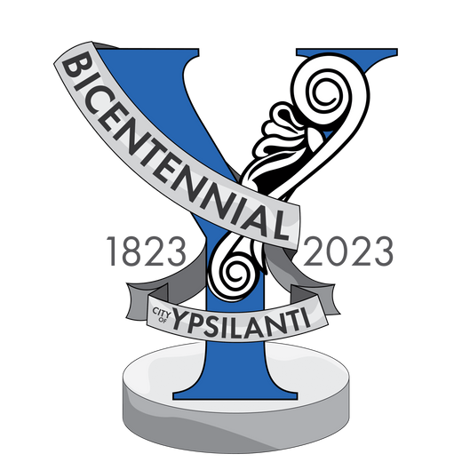 the logo for the biennal of ypsilanti