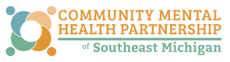 logo for the community mental health partnership of southeast michigan