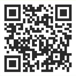 A QR code for the registration form for the financial aid game night by H2C